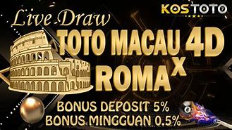 Live Draw Toto Macau 4D Hari Ini Tercepat